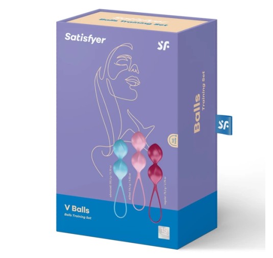 Kulki gejszy - Satisfyer V Balls Training Set